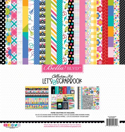 Bella Blvd - Let's Scrap Collection Kit - Scrap Of Your Life 