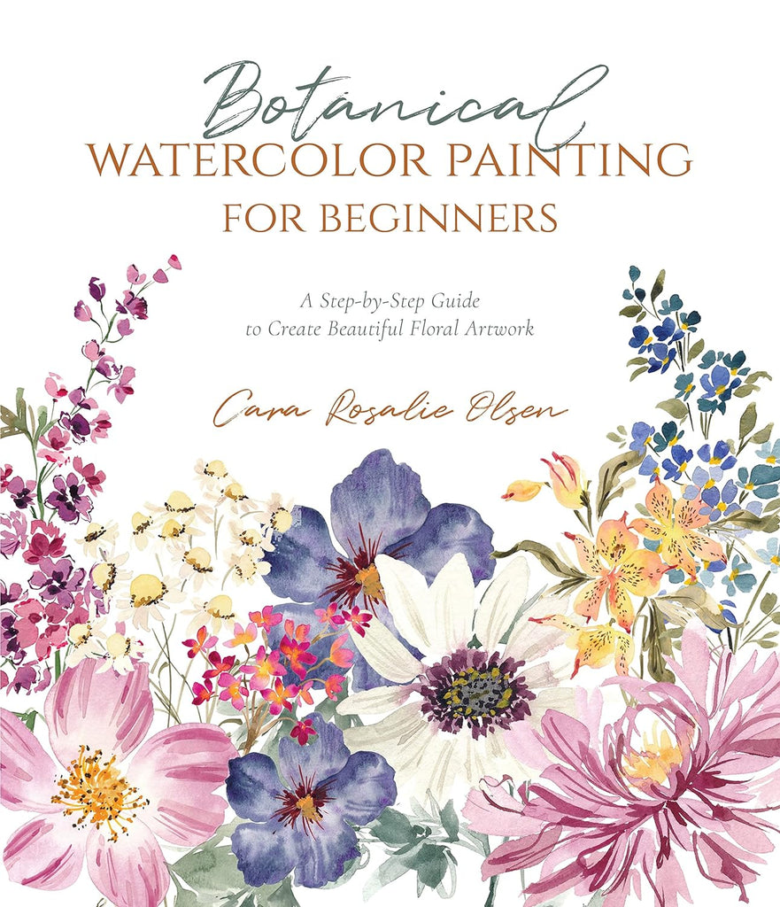 Botanical Watercolor Painting for Beginners Step-by-Step Guide - Scrap Of Your Life 