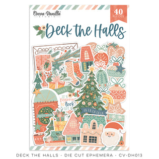 Cocoa Vanilla Deck the Halls Ephemera - Scrap Of Your Life 