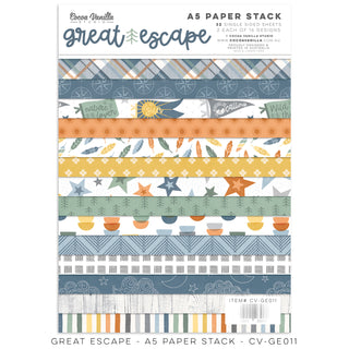 Cocoa Vanilla -  6" x  8" Paper Pad Great Escape - Scrap Of Your Life 