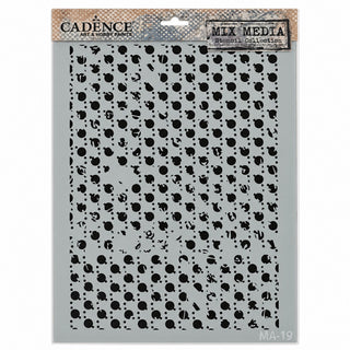 Cadence Mix Media Stencil MA 19 21cm x 29cm