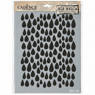 Cadence Mix Media Stencil MA 29 21cm x 29cm