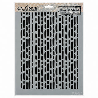 Cadence Mix Media Stencil MA 57 21cm x 29cm