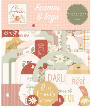 Carta Bella Silly Goose Frames & Tags Ephemera