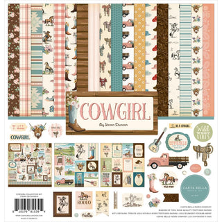 Carta Bella Cowgirls 12 x 12 Paper Collection - Scrap Of Your Life 
