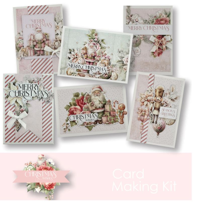 Uniquely Creative Christmas Wishes Card Kit