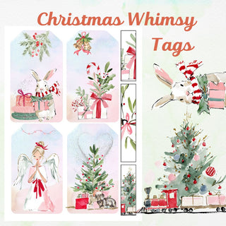 Printable - Christmas Whimsy Tags - Scrap Of Your Life 