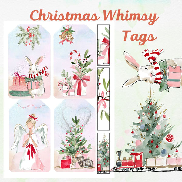 Printable - Christmas Whimsy Tags