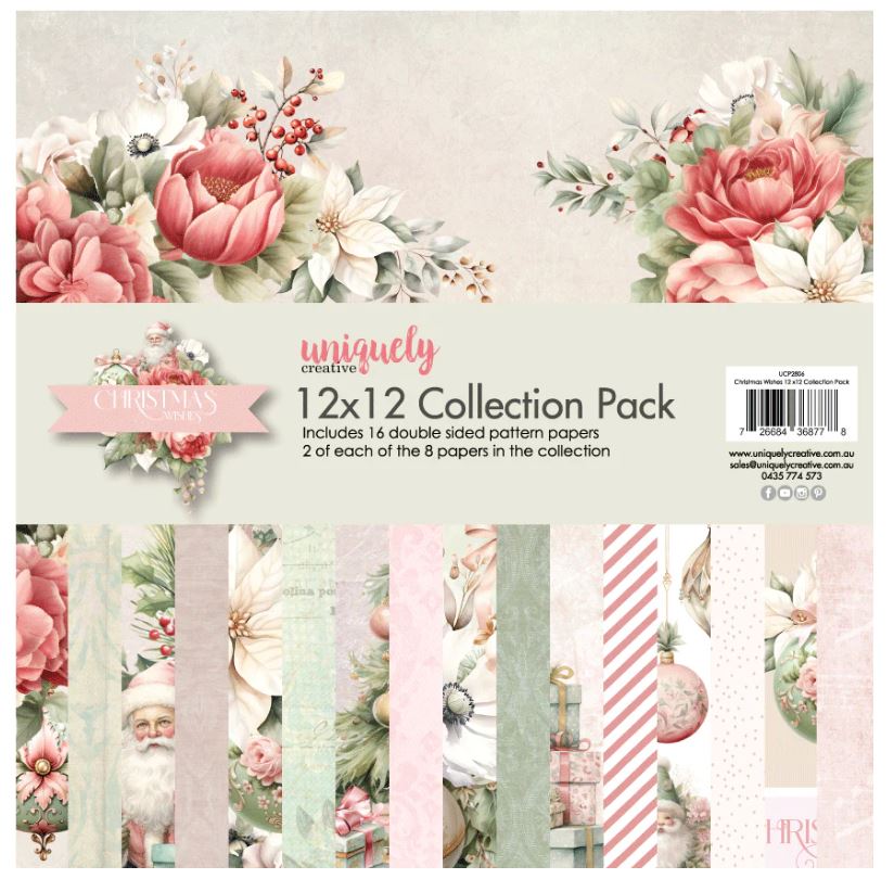 Uniquely Creative Christmas Wishes Collection Kit 12 x 12