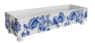 Country Tidy Tray Blue/white - Scrap Of Your Life 
