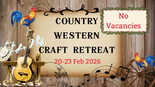 Country Western Retreat 20-23 February 2026 - Scrap Of Your Life 