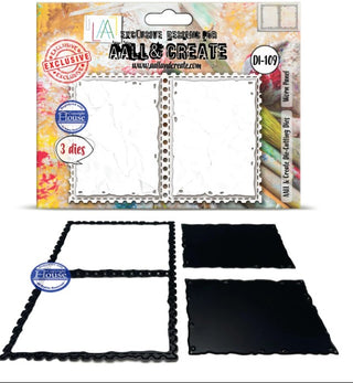 AALL & Create - Cutting Die Set Worn Panel #DI-109