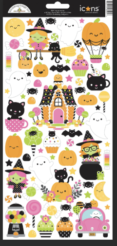 Doodlebug Hey Pumpkin Cardstock Stickers - Scrap Of Your Life 