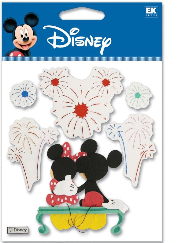 EK Disney Dimensional Stickers Fireworks Mickey Mouse (Pre-Order) - Scrap Of Your Life 