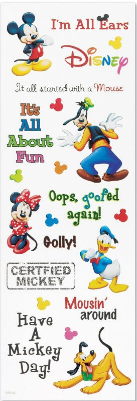EK Disney Phrase Stickers (Pre-Order) - Scrap Of Your Life 