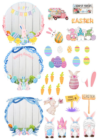 Easter Cards Printable - Scrap Of Your Life 