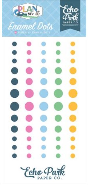 Echo Park Plan On It Enamel Dots - Scrap Of Your Life 