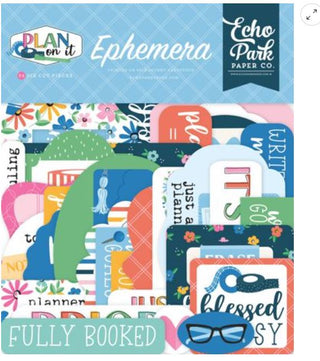 Echo Park Plan On It Ephemera - Scrap Of Your Life 