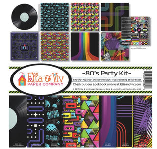 Ella & Viv 12 x 12 Collection Pack 80's Party