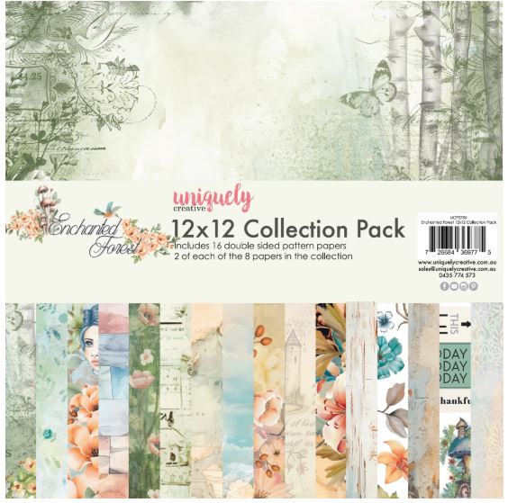 Uniquely Creative -  Enchanted Forest 12x12 Collection - Scrap Of Your Life 