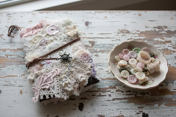 Junk Journalling Lace Ribbon Wrap Set 2 - Scrap Of Your Life 