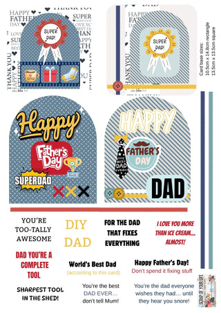 Fathers Day Printable - Scrap Of Your Life 