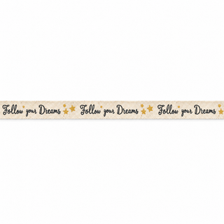 Ribbon - Follow Your Dreams Canvas Ribbon