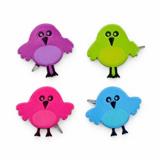 Eyelet Outlet Shape Brads Playful Birds