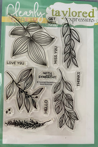 Taylored Expressions - Clear Stamp - Bold Branches - Scrap Of Your Life 