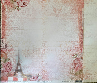 Uniquely Creative - Summer Sonata Au Revoir 12x12 Paper