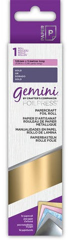 Crafter's Companion Gemini Gold Foil - Scrap Of Your Life 