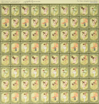 Graphic 45  12x12 paper  Once Upon a Springtime - Tiny Treasures - Scrap Of Your Life 