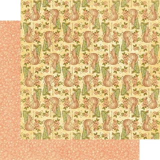 Graphic 45  12x12 paper  Once Upon a Springtime - Spellbound - Scrap Of Your Life 