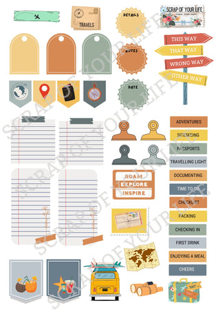 Printable Great Escape - Scrap Of Your Life 