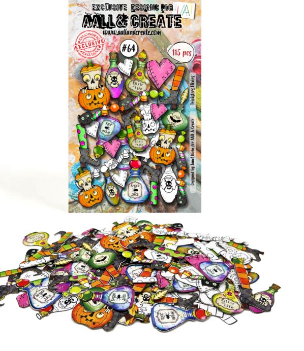 AALL & Create Tricksters Elixirs – #064 – Ephemera - Scrap Of Your Life 