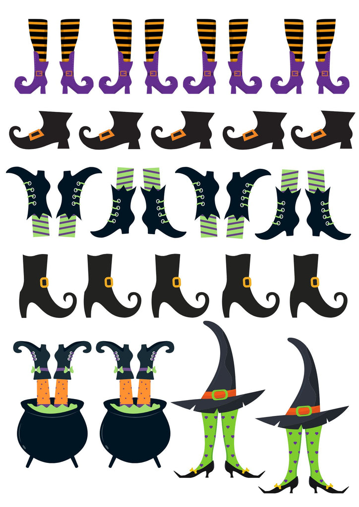 Printable Halloween Cake Toppers - Scrap Of Your Life 