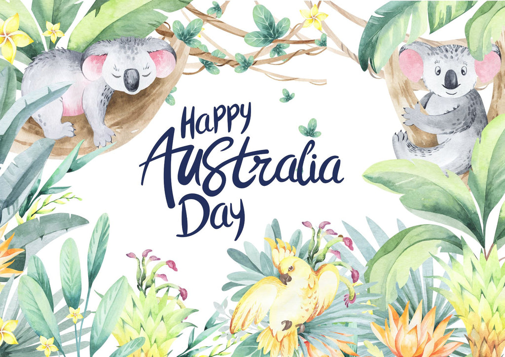 Australia Day A4 Poster