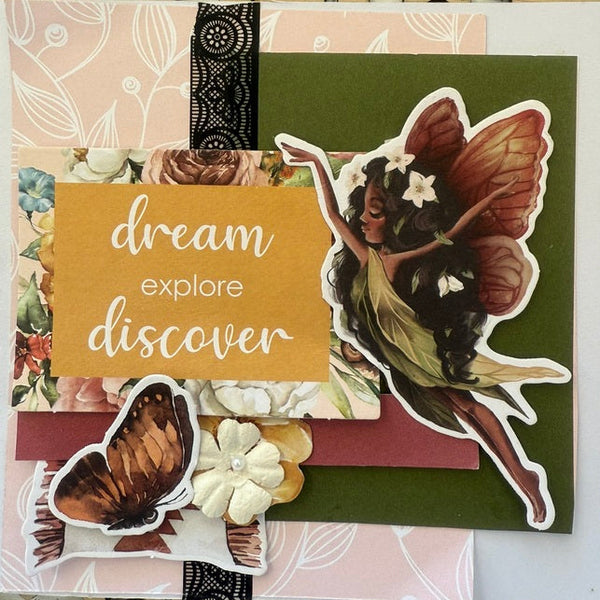 Scrapbook Layout Kit - Hello Beautiful - Scrap Of Your Life 