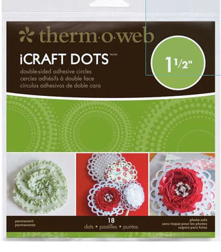 iCraft - Adhesive Dots 1.5" & 2" - Scrap Of Your Life 