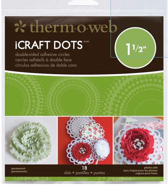 iCraft - Adhesive Dots 1.5" & 2"