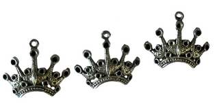 Crown Charms - Silver - Scrap Of Your Life 