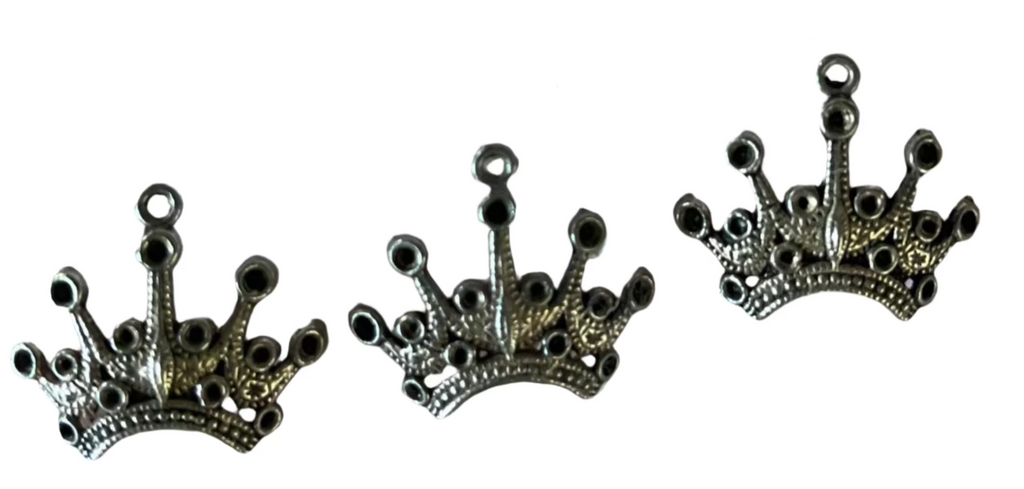 Crown Charms - Silver