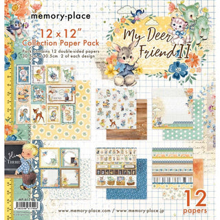 Memory Place - Deer Friend II 12 x 12 Collection Pack - Scrap Of Your Life 