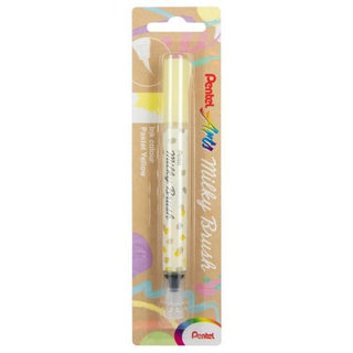 Pentel Arts Milky Brush Pen White - Scrap Of Your Life 