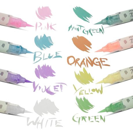 Pentel Arts Milky Brush Pen Pastel Pink - Scrap Of Your Life 