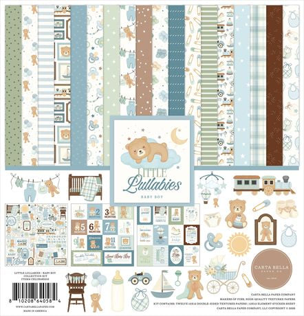Carta Bella Little Lullabies - Baby Boy - Scrap Of Your Life 