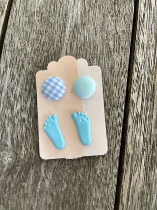 Baby Boy Brads Set 5 - Scrap Of Your Life 