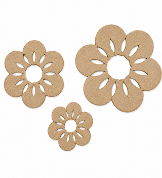 Magistical Memories Chipboard Retro Toni Flower
