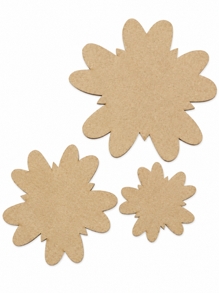 Magistical Memories Chipboard Mod Leaf Solid Flower