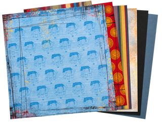 Scrapbooking Layout Kit - Pirates